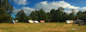 Découvrir les camps pendant l'été au moulin de l'orière à Beaumont sur Sarthe