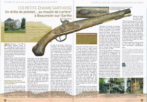 Article paru dans le magazine Moulins de France en juillet 2012